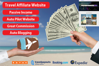 create affiliate travel website with travelpayouts