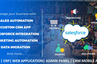 set up CRM system and web application for tour travel, real estate, ecommerce