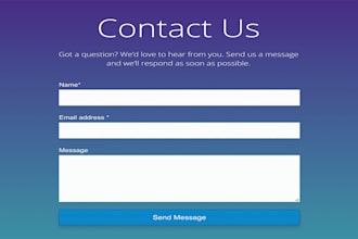 create php form and contact form