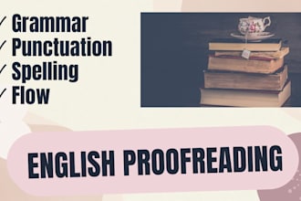 proofread and polish your text