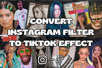 convert your instagram ar filter to a tiktok effect