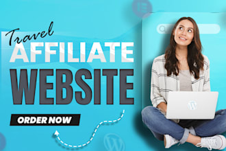 create a travel affiliate website in wordpress