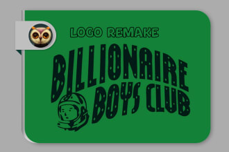 remake your lower resolution logo to higher resolution