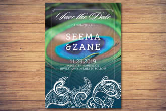 create a beautiful save the date