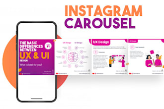 design instagram ad, carousel posts