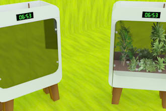 do 3d modeling and realistic rendering for amazon