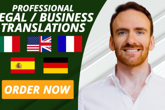 professionally translate your legal documents