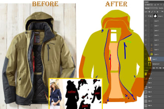 do multi clipping path on your model