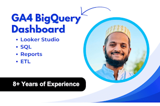 build a dashboard with ga4 data in bigquery