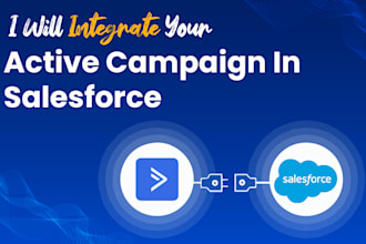be integrate your active campaign in salesforce