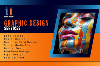 design youtube thumbnails, social media posts, facebook instagram ads design