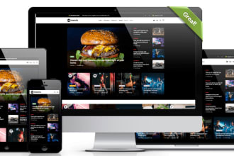develop a modern, mobile responsive wordpress website for your business