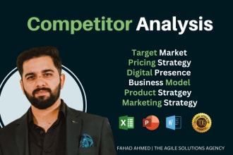 provide comprehensive competitor research and analysis