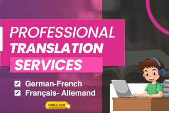 translate between french and german