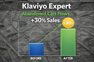set up revenue email marketing flow, klaviyo sales funnel, omnisend workflows