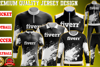 do professional sports jersey design for you and your team