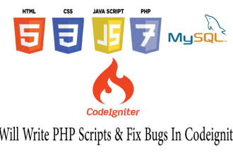do front end, back end web design, development html,css,php