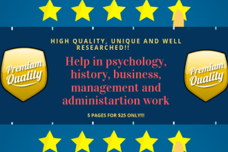 research and write 500 words or more on any topic