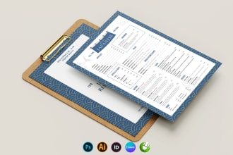 bar menu design or restaurant menu board food flyer