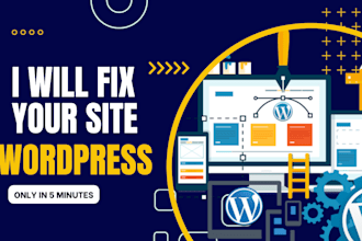 make and fix your wordpress website in no time