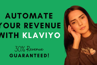 setup high converting email flows and campaigns for klaviyo