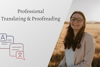 do italian translating and proofreading