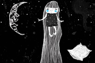 do cute and dreamy childrens illustrations