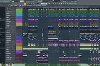 make professional electronic music album with mix genre