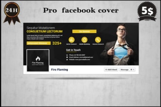 create  a facebook business page cover photo banner