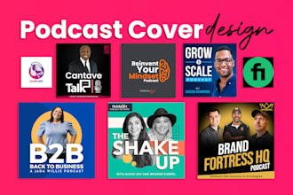 design stunning artwork for your podcast cover art