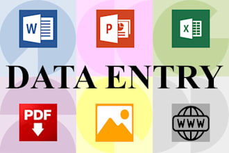 do fast and accurate data entry
