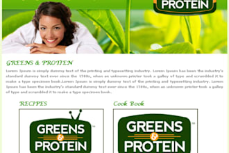 design Your Landing page
