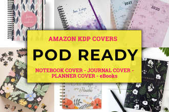 design amazon kdp journal cover