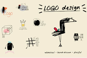 design whimsical and playful logo