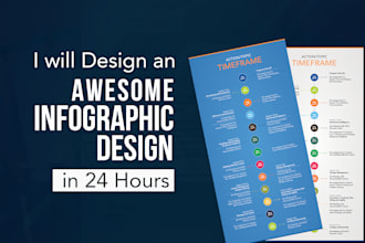 design professional flat infographics
