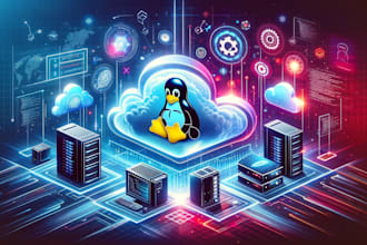 install and setup linux in cloud AWS azure google