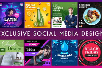 do any social media design professionally