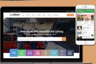 make classified ads website and apps like olx and gumtree