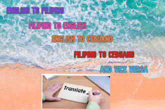 translate english to filipino cebuano vice versa