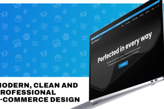 design and develop a beautiful ecommerce website