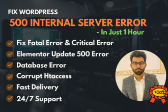 fix wordpress 500 internal server http error within 1 hour