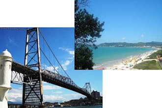 send you one postcard from Brazil, Florianopolis