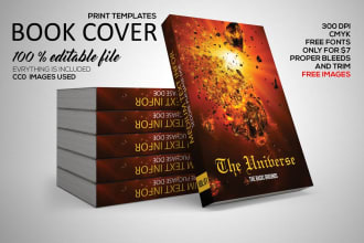 design excellent magazine and book covers postcards