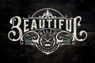 design awesome vintage retro logo badge