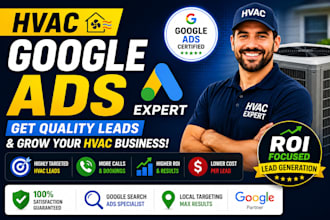 run hvac google ads for lead generation