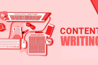 write articles for your website or blog