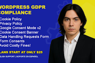 make your wordpress website compliant with gdpr