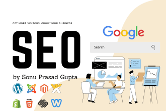 do SEO for wordpress, joomla, shopify, magento, HTML, squarespace, weebly