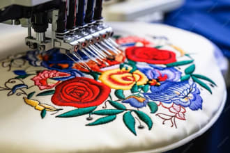 digitize image for embroidery machines with perfection