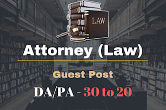 do guest posts in attorney niche